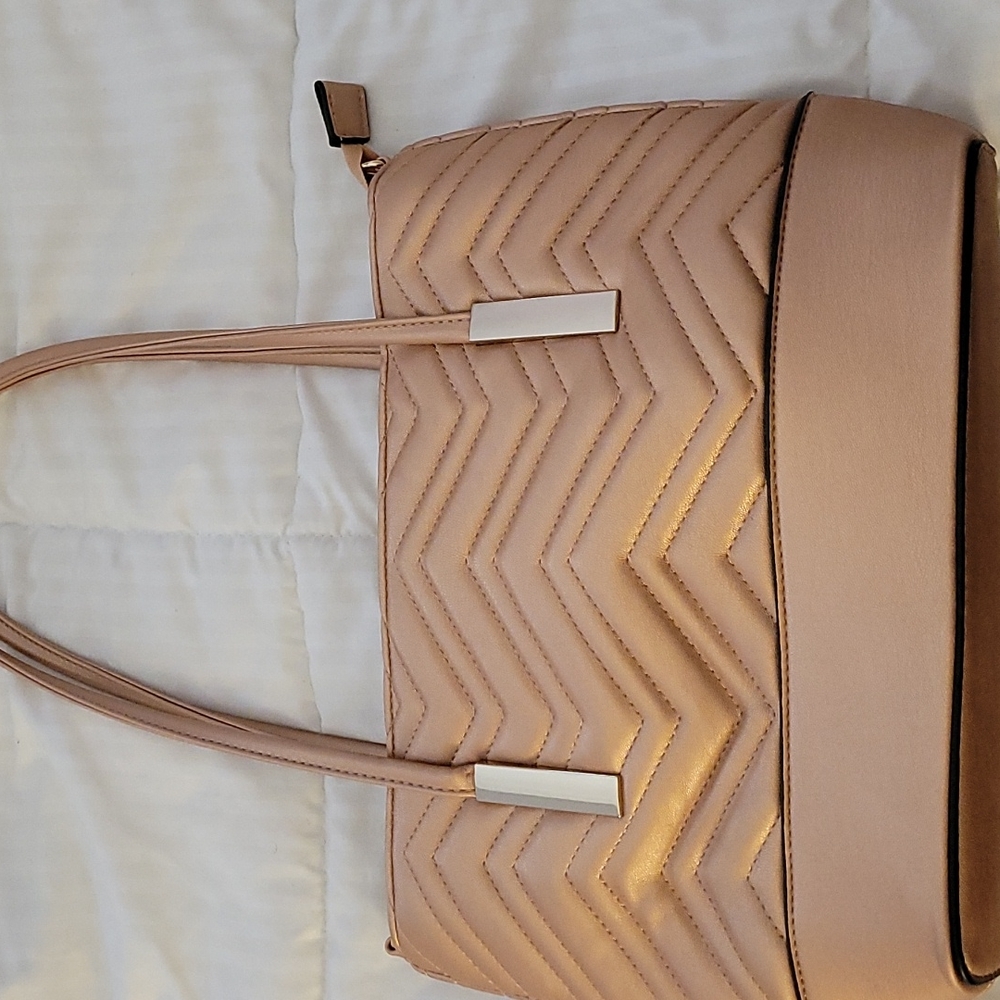 Rose gold bag